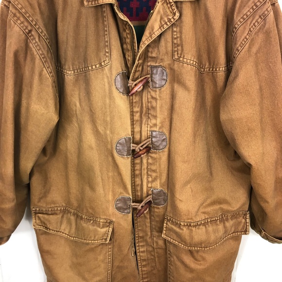 Vintage Runaway Bay Reversible Aztec Jacket Sz M - Picture 10 of 15